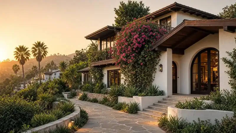 Los Angeles hillside home